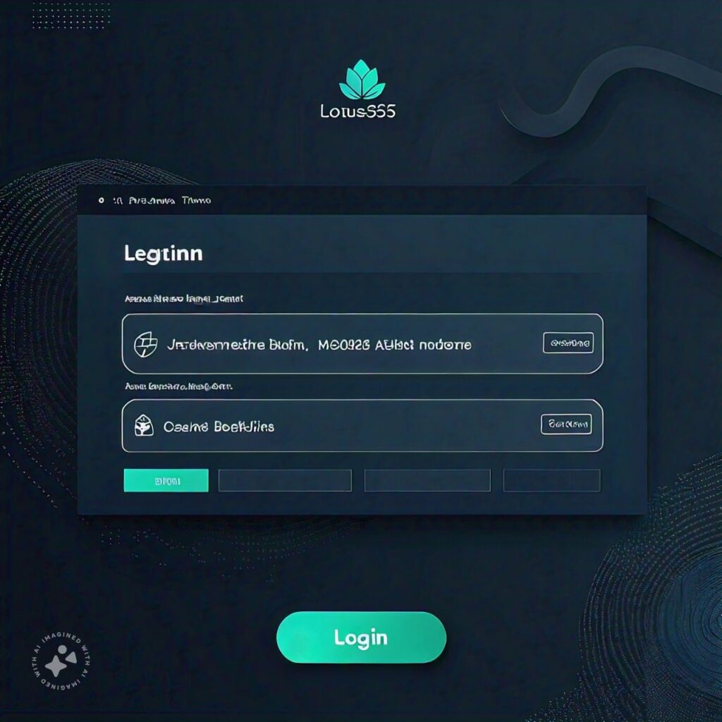 Lotus365 login process